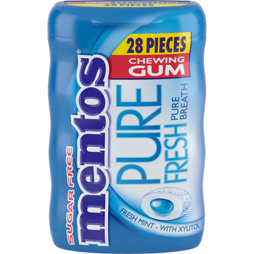 Mentos Gum Freshmint 28 Stuks
