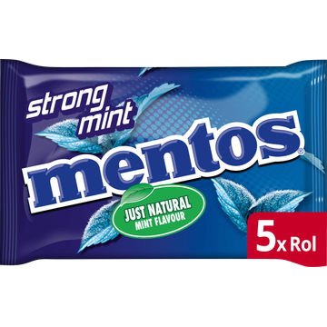 Mentos Strongmint Vegan 5-pack