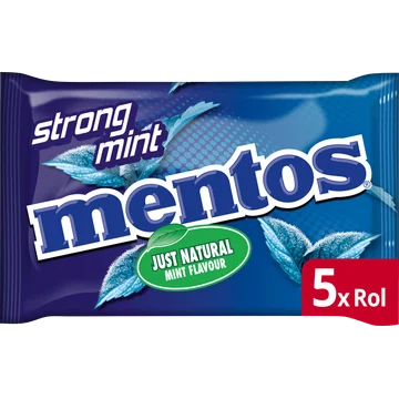 Mentos Strongmint Vegan 5-pack