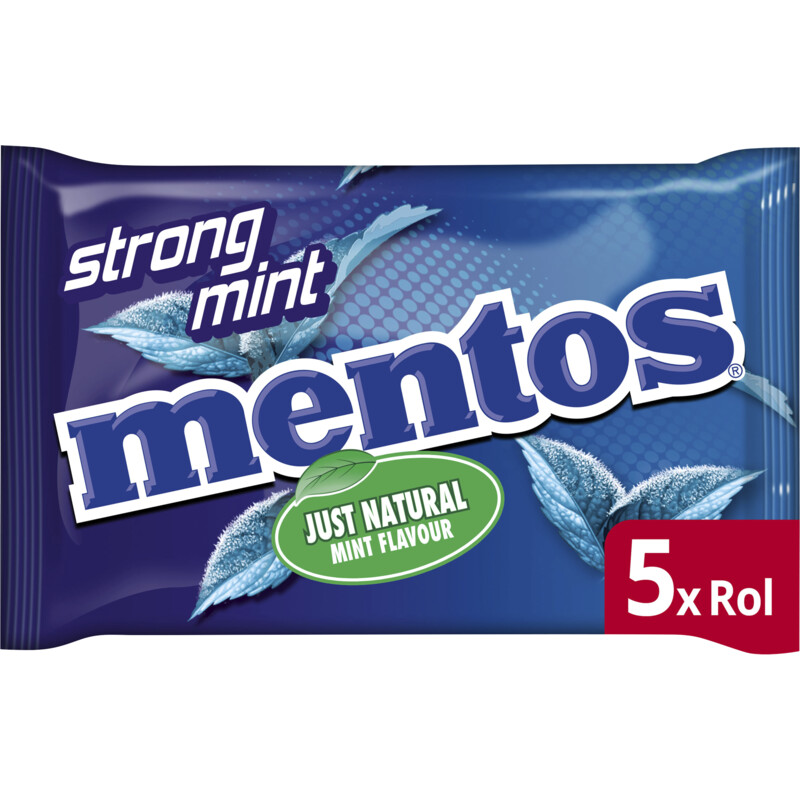 Mentos Strongmint 5-pack