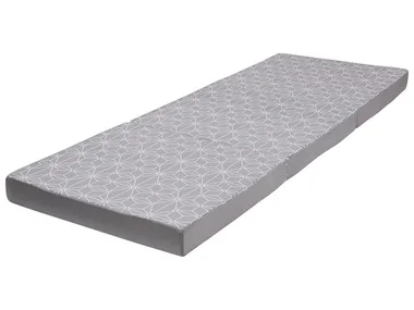 meradiso Logeermatras 190 x 65 cm grijs