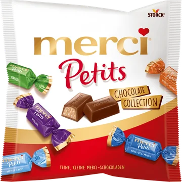 Merci Chocolade Petits Chocolate Zak 125g