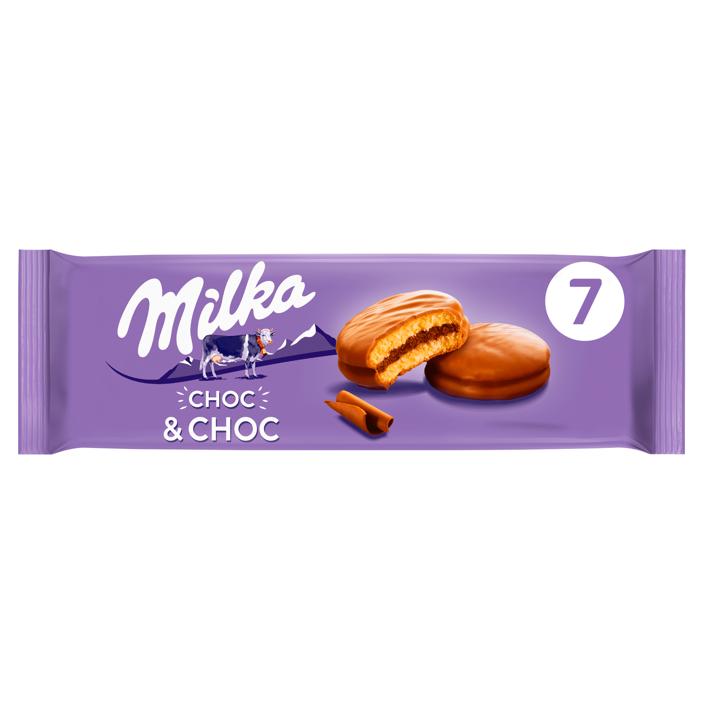 Milka Choc &amp; Choc Cakes Tray 175 g