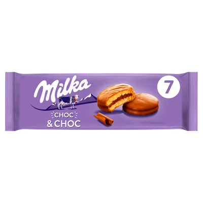 Milka Choc &amp; Choc Cakes Tray 175 g