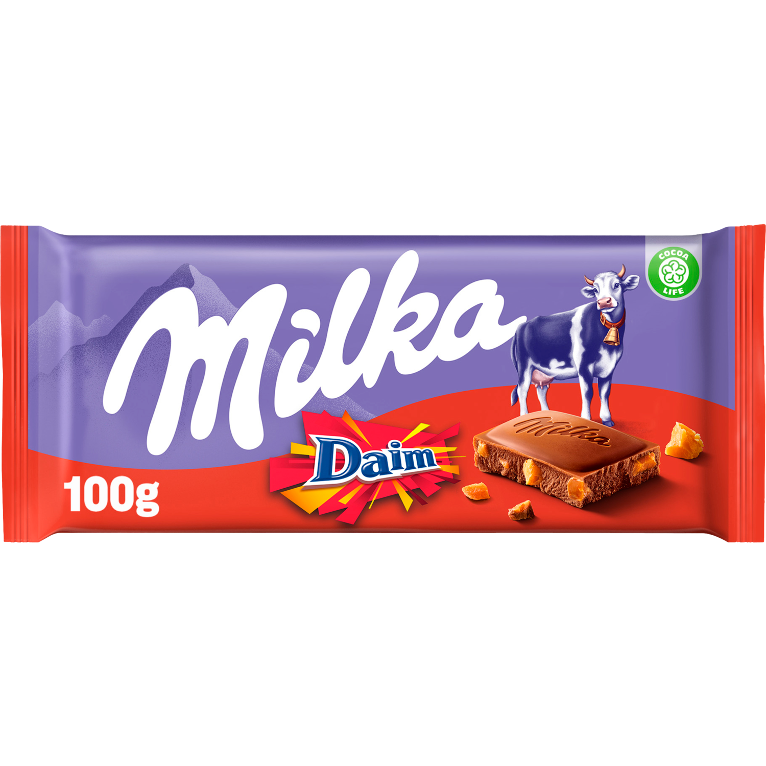 Milka Chocoladereep daim
