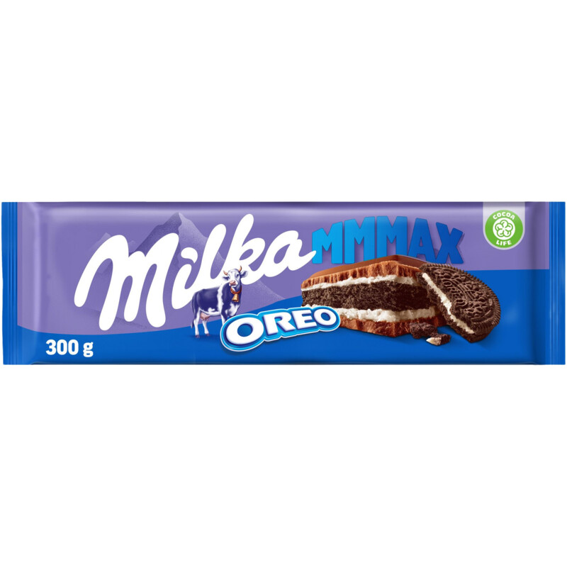 Milka MMMax Chocoladereep Oreo 300 g