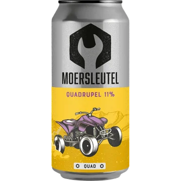 Moersleutel - Quadrupel - Blik - 440ML