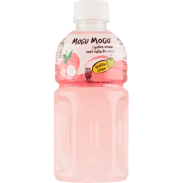 Mogu Mogu Lychee Smaak met Nata de Coco 320 ml