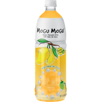 Mogu Mogu Mango Smaak met Nata de Coco 1000 ml
