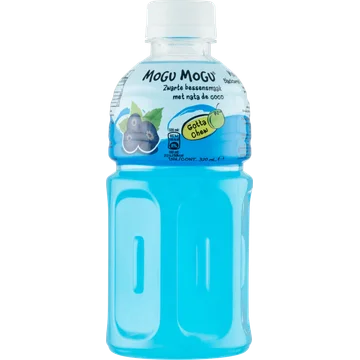 Mogu Mogu Zwarte Bessensmaak met Nata de Coco 320 ml