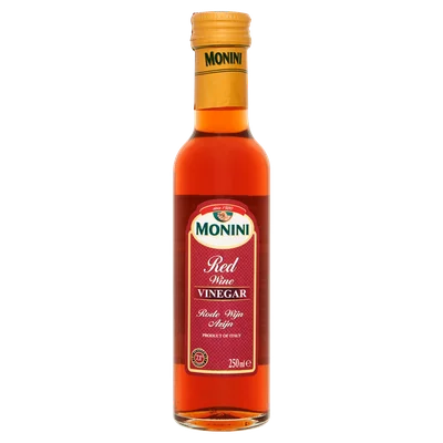 Monini Rode wijnazijn Fles 250 ml