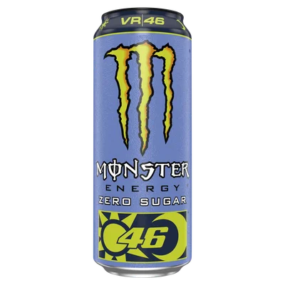Monster Energy Valentino Rossi zero s Blik 500 ml