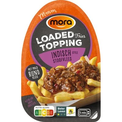Mora Loaded friet Indische stoof