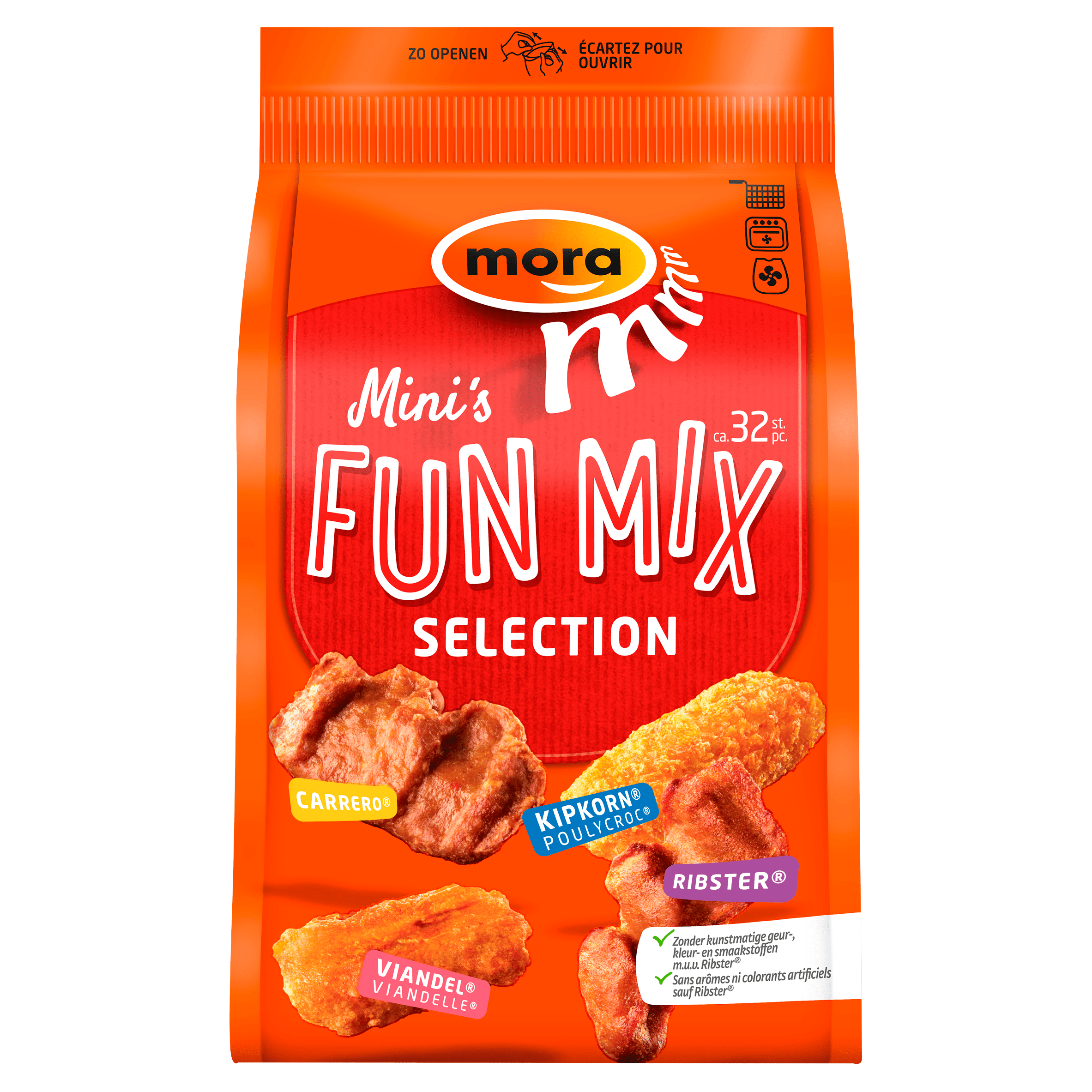 Mora Mini's Funmix Selection 32 Stuks 504 g