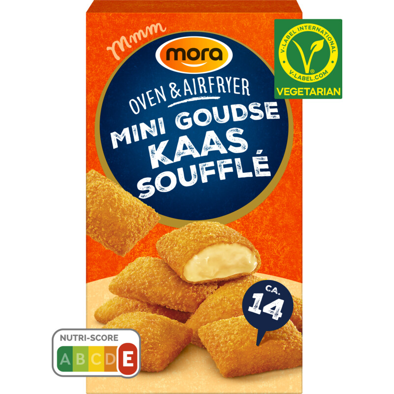 Mora Oven & airfryer goudse mini kaassoufflés