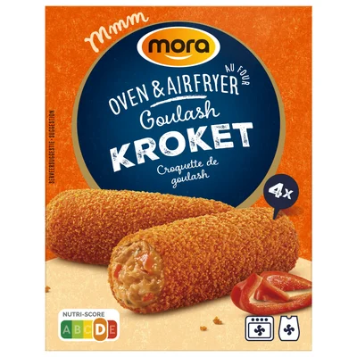 Mora Oven & Airfryer Goulash Kroketten 4 x 80 g
