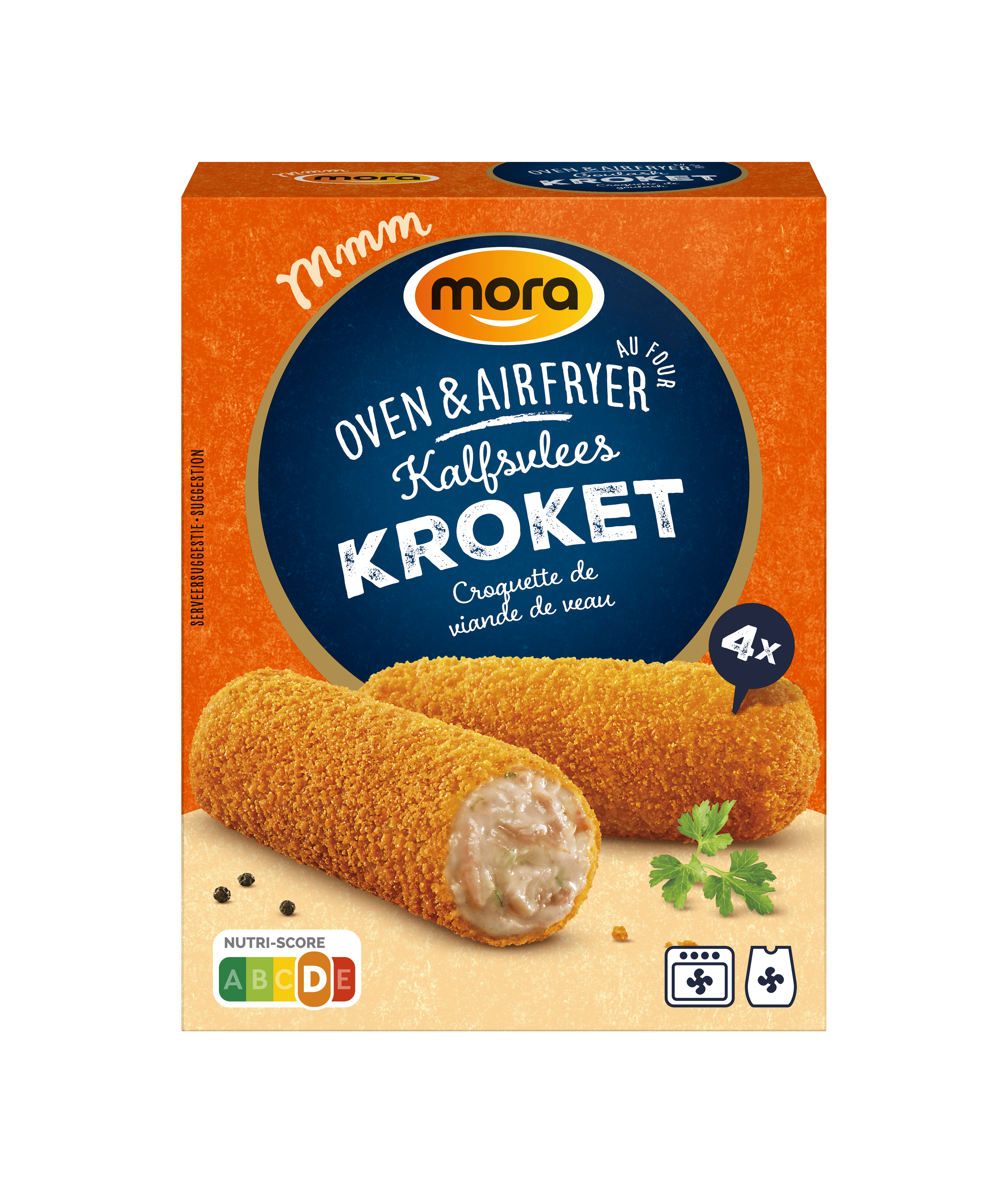 Mora Mora Oven &amp; Airfryer Kalfskroket Doos 300 g