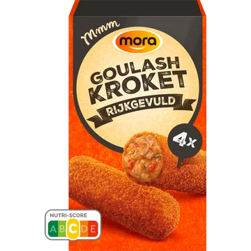 Mora Specials Rijkgevulde Goulash Kroketten 4 x 75 g
