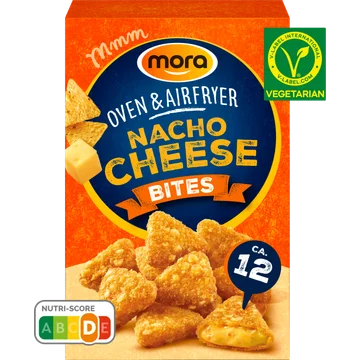 Mora Oven & Airfryer Nacho Cheese bites 12 x 23 g
