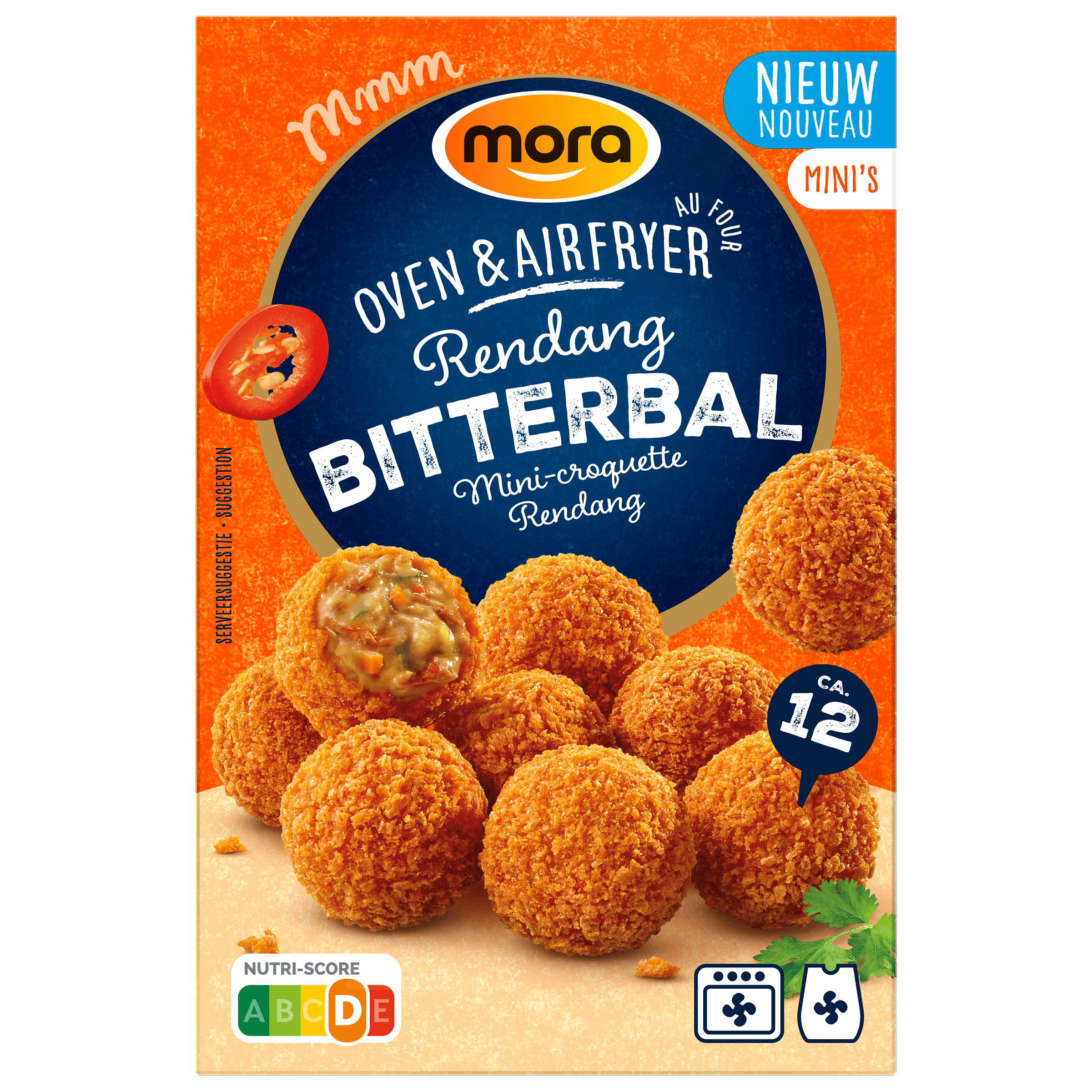 Mora Oven & airfryer rendang bitterbal