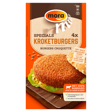 Mora Specials Kroketburgers Doos 320 g