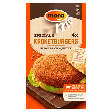 Mora Specials Kroketburgers Doos 320 g