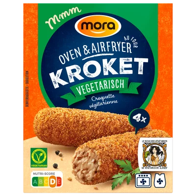 Mora Kroketten Vegetarische Draadjesvleesch Doos 300 g