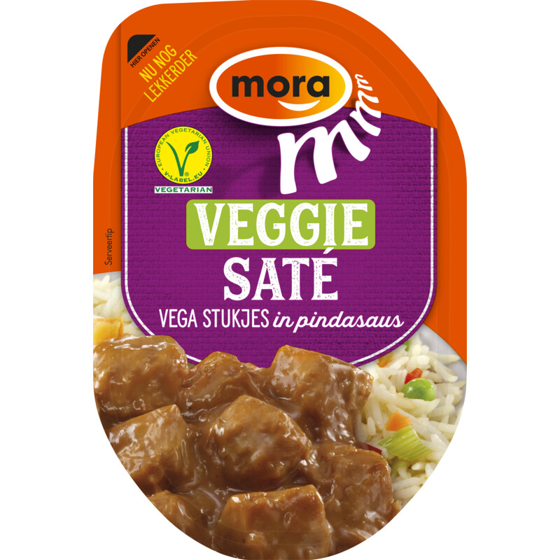 Mora Veggie sate in pindasaus