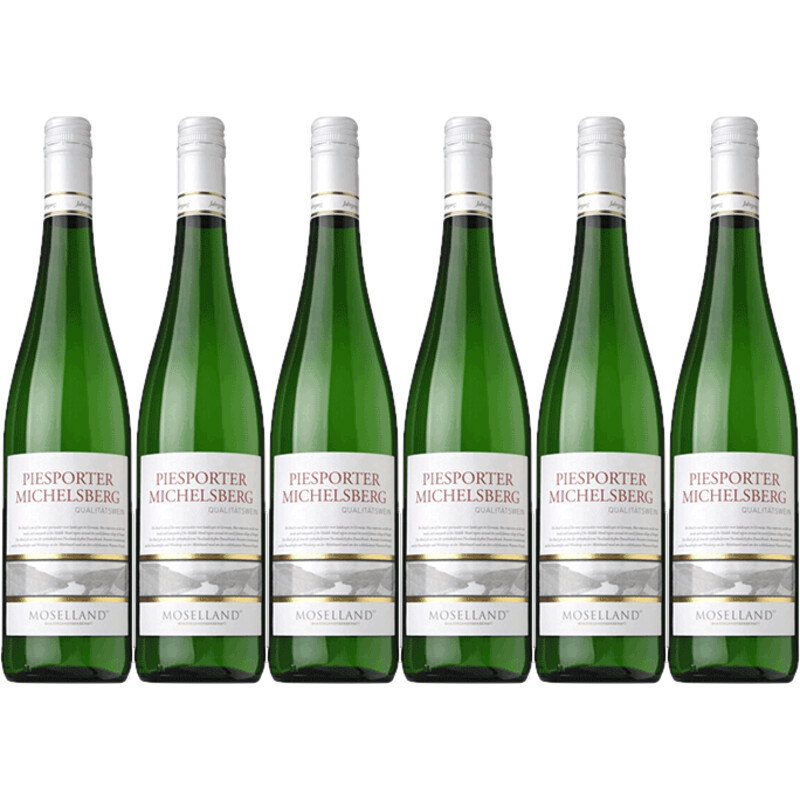 Moselland Piesporter michelsberg 6 flessen