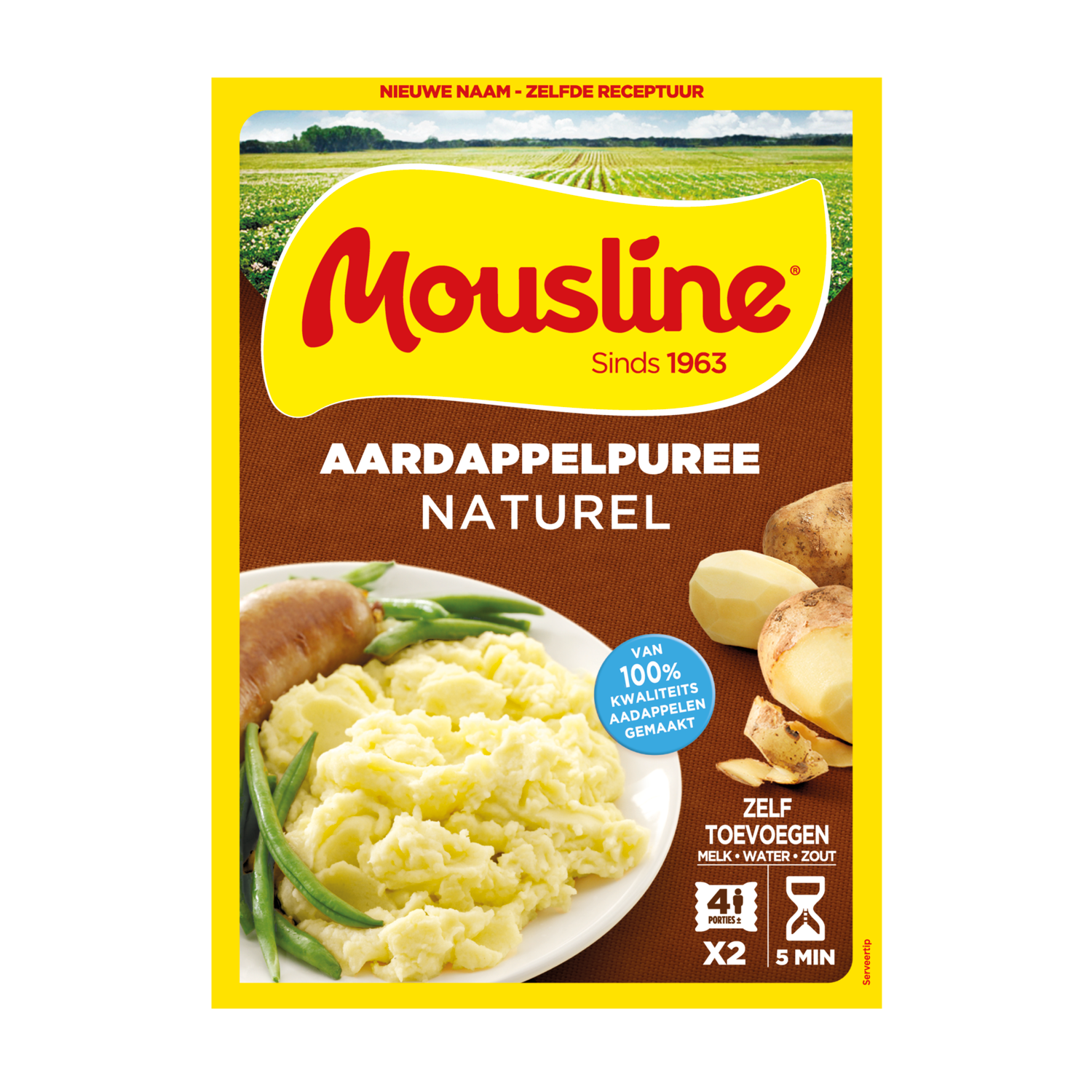 Mousline Puree naturel