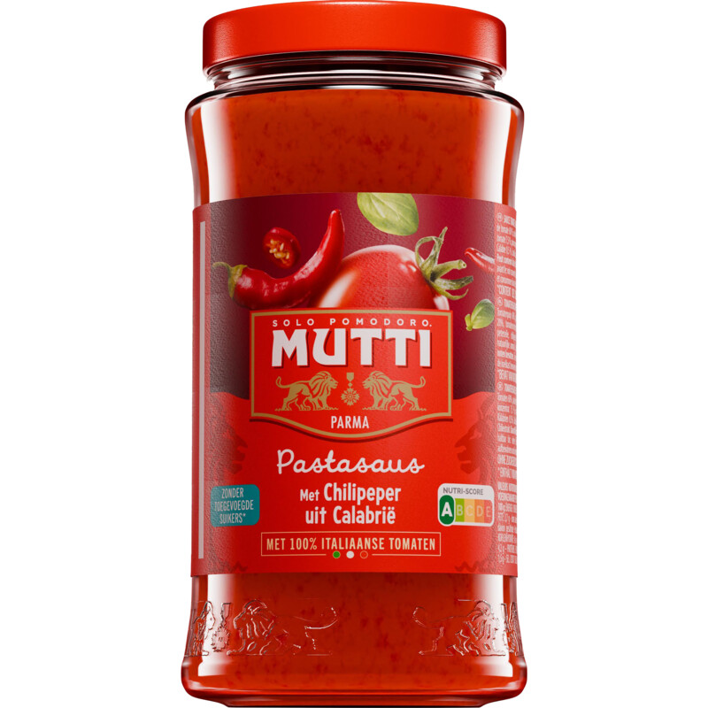 Mutti Pastasaus met chilipeper