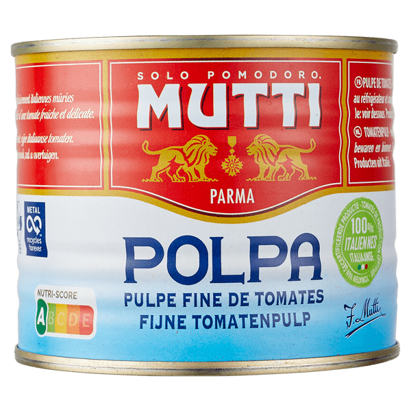 Mutti Polpa Blik 210 g