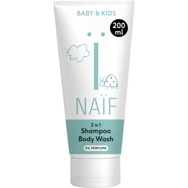 Naïf 2 in 1 shampoo & body wash