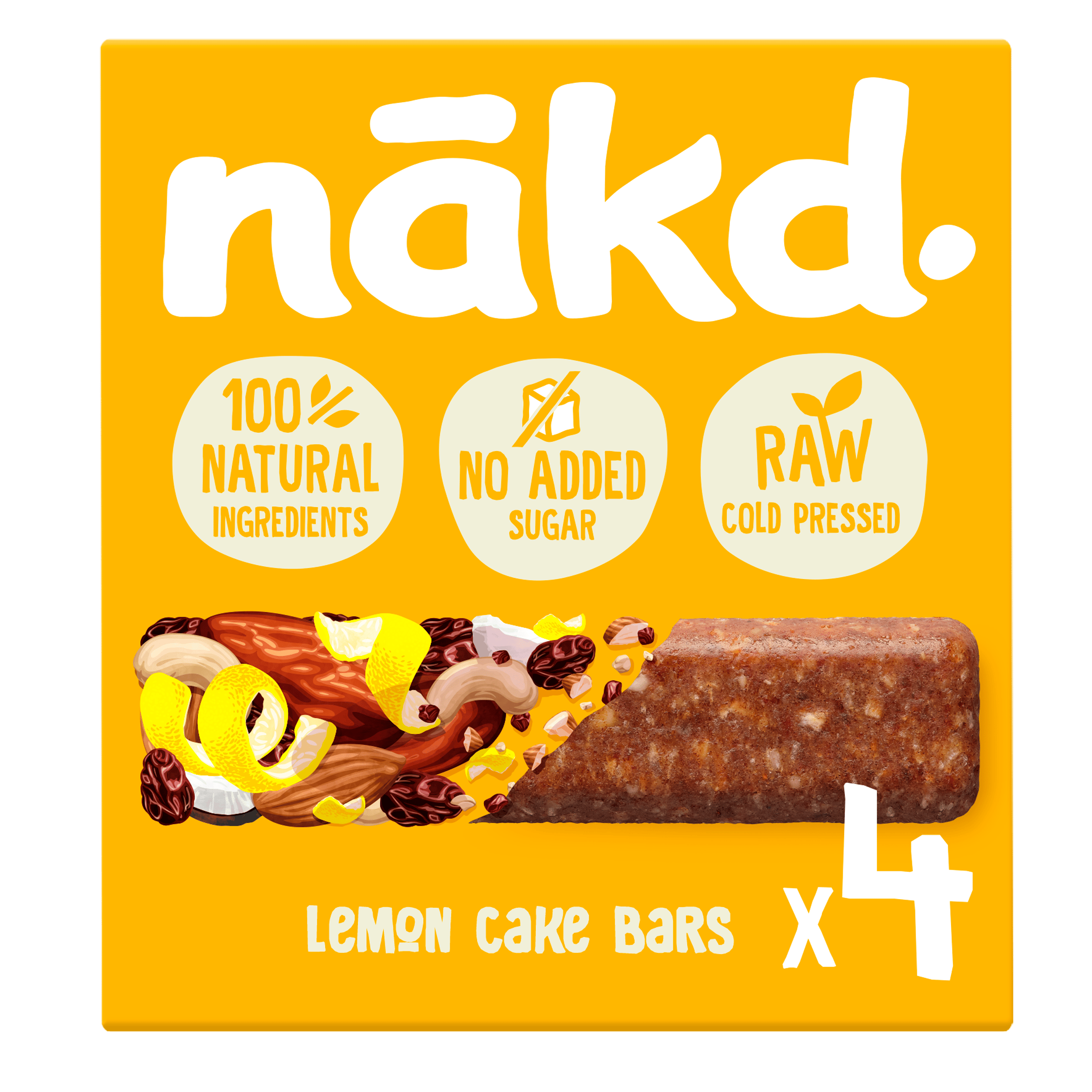 Nakd Lemon cake Doos 4 st