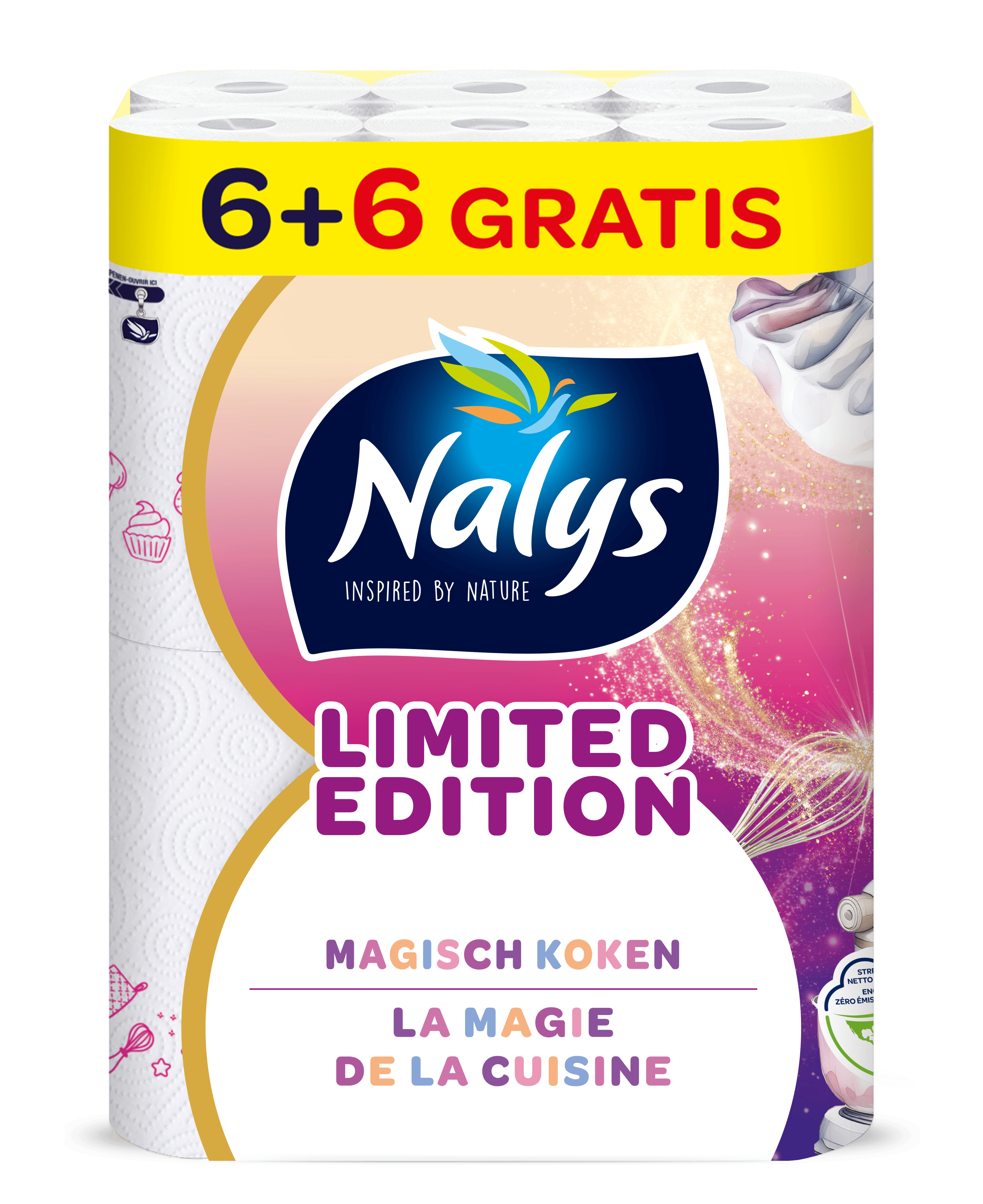 NALYS Limited Edition keukenpapier 12 rol Zak 12 st