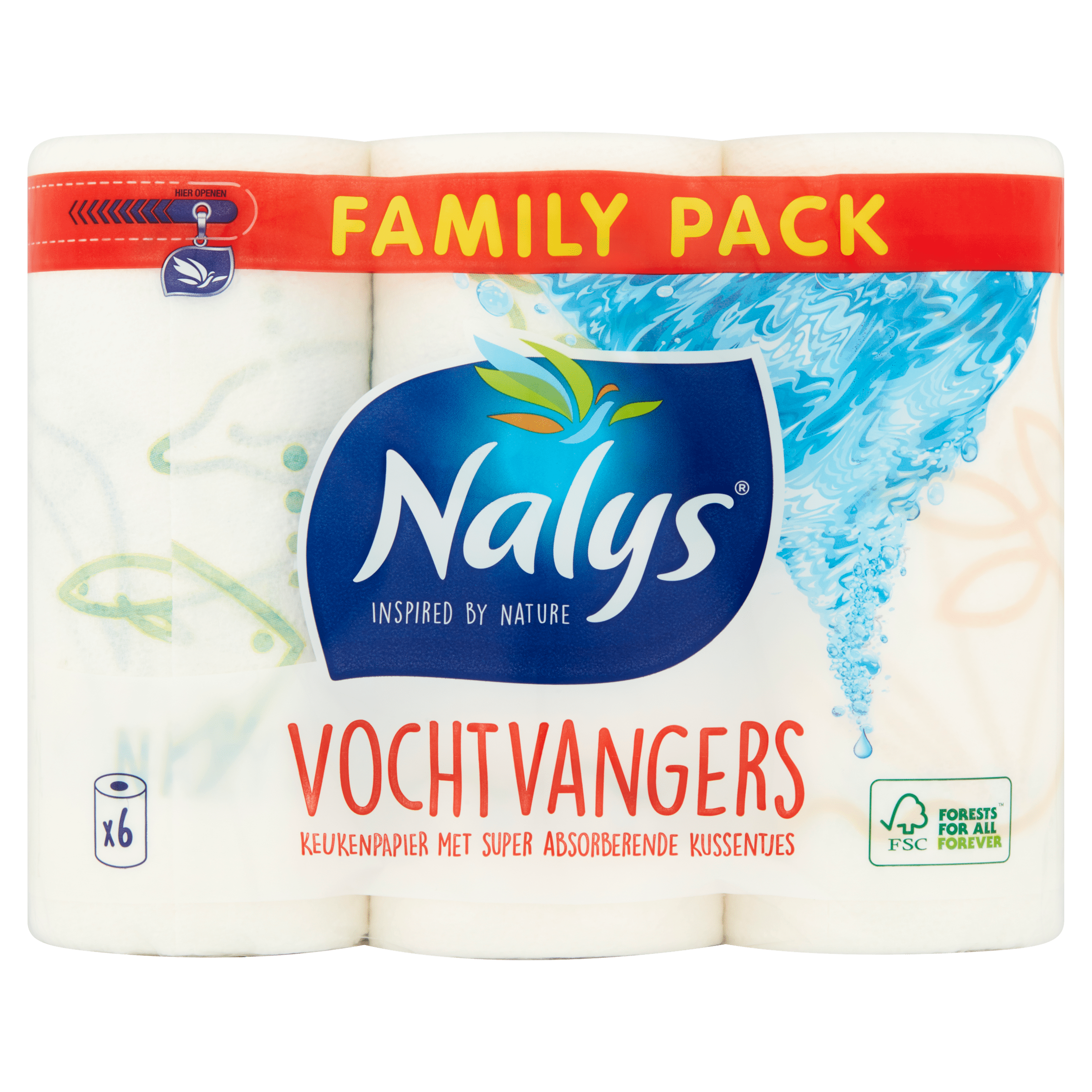 Nalys Keukenpapier vochtvangers
