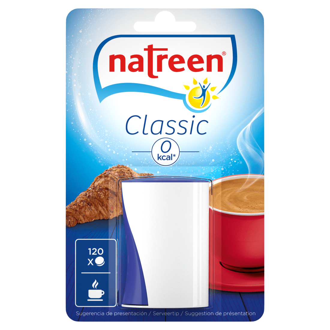 Natreen Classic zoetjes zakdoosje Blister 120 st