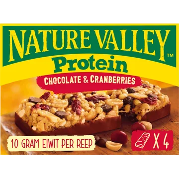 Nature Valley Protein Chocolate & Cranberries 4 x 40 g