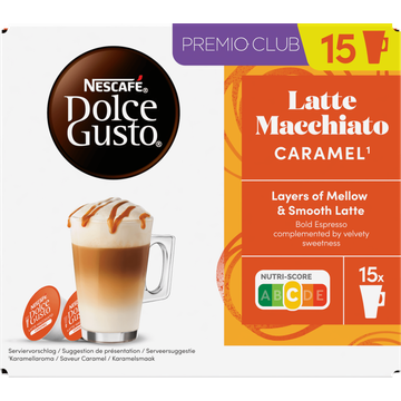 NESCAFÉ Dolce Gusto, Koffiecapsules Caramel Macchiato, 30 cups, 273 gr