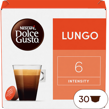 NESCAFÉ Dolce Gusto, Koffiecapsules Lungo, 30 cups, 168 gr