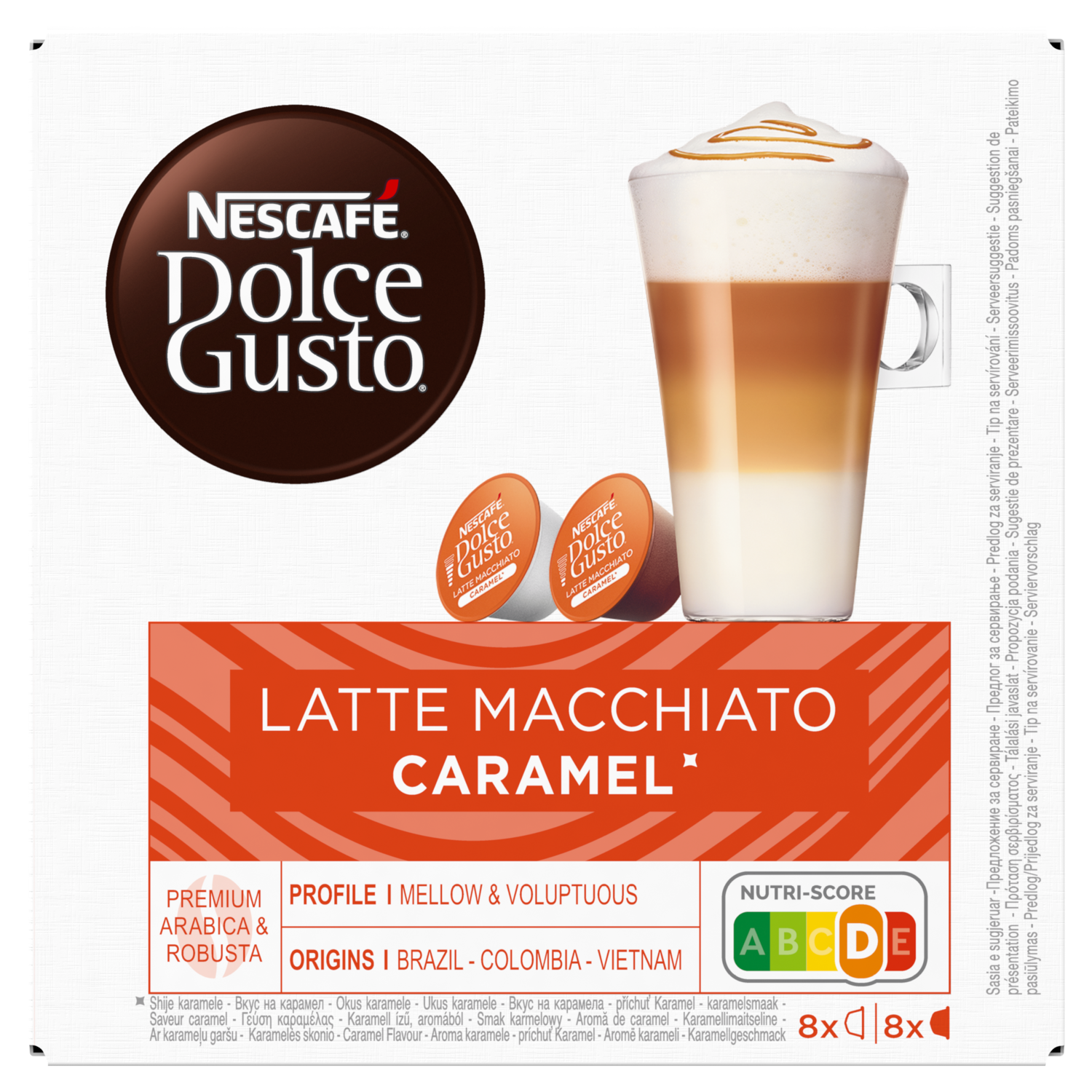 Nescafé Dolce gusto latte macchiatto caramel