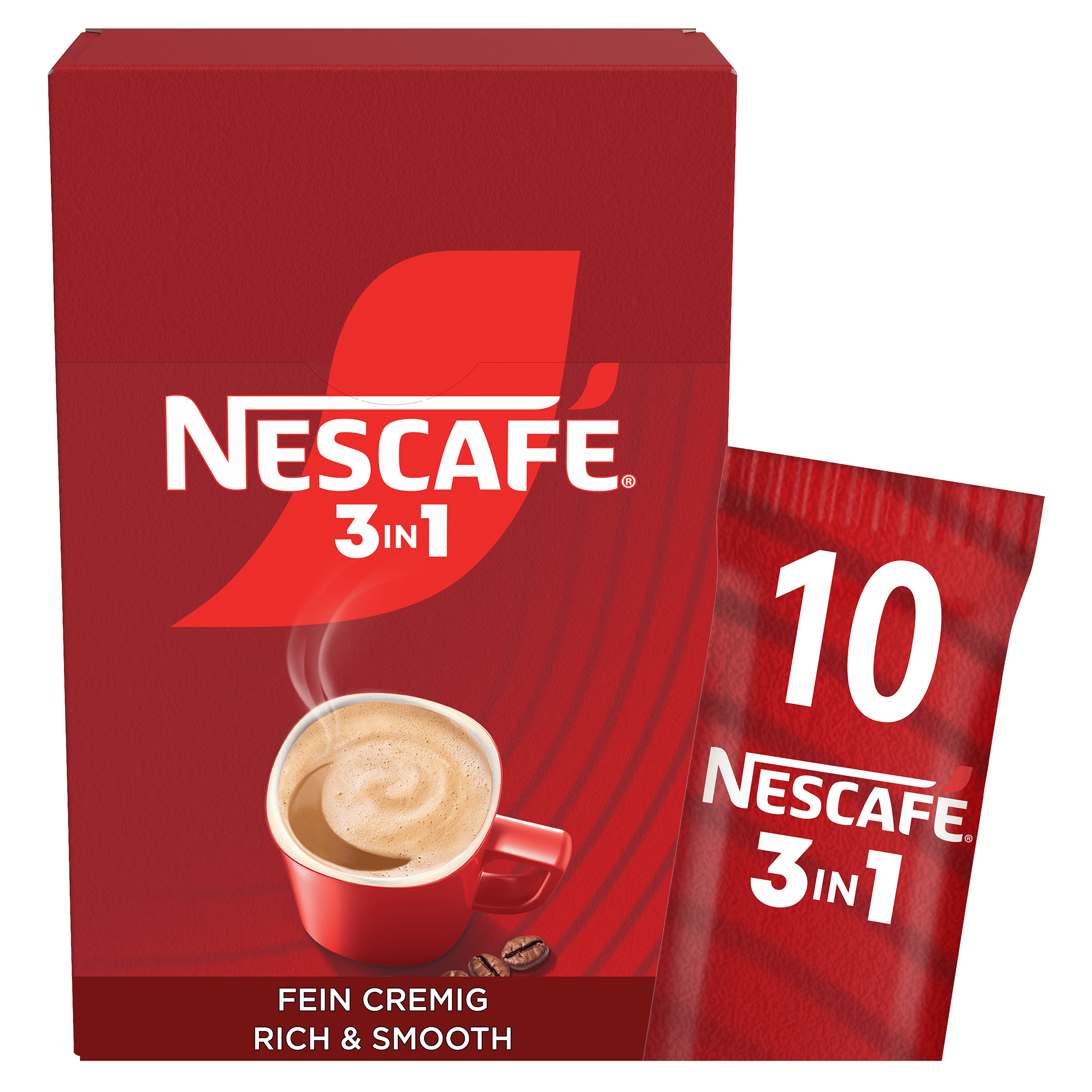 Nescafe Oploskoffie classic 3in1 Doos 10 st