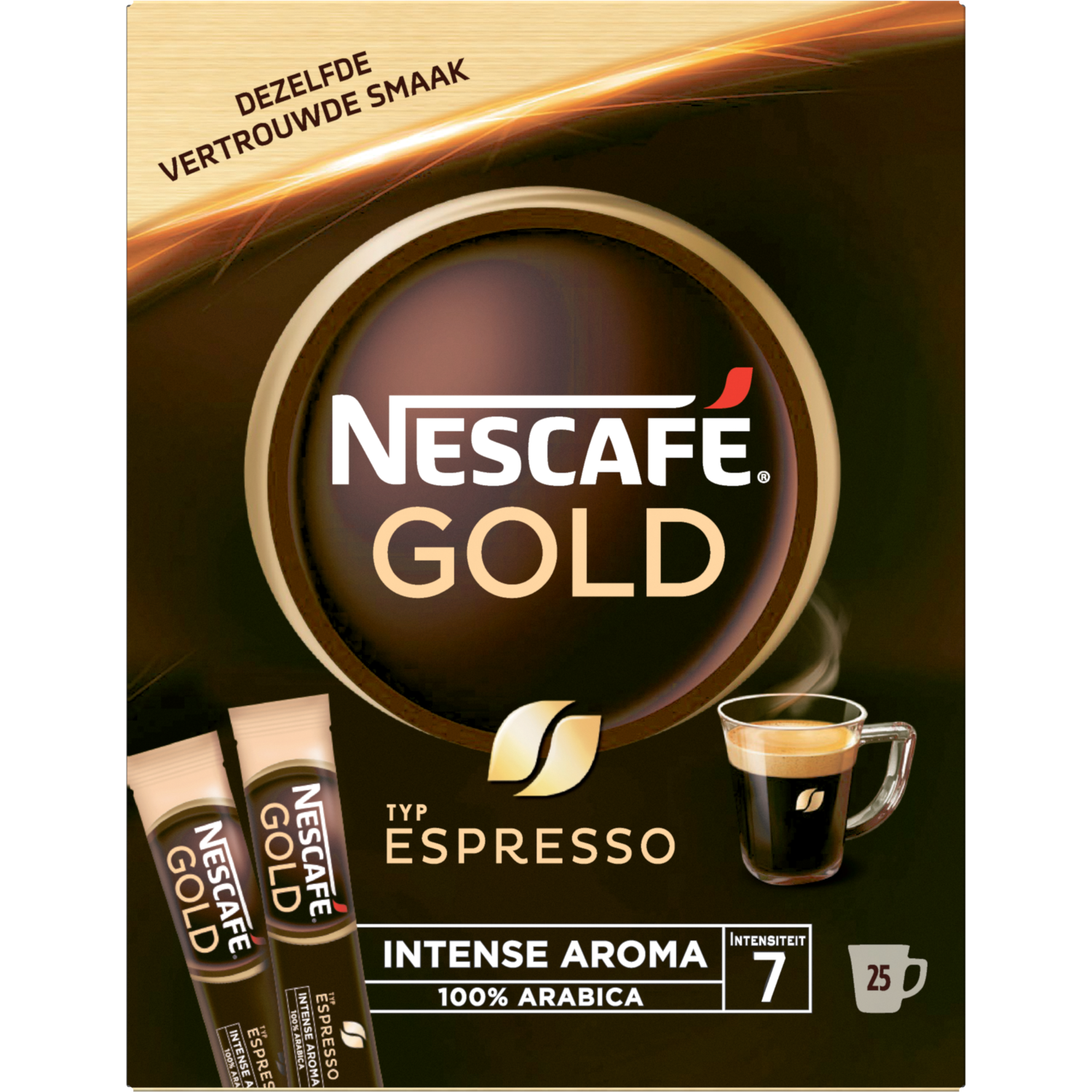 Nescafé Gold oploskoffie sticks