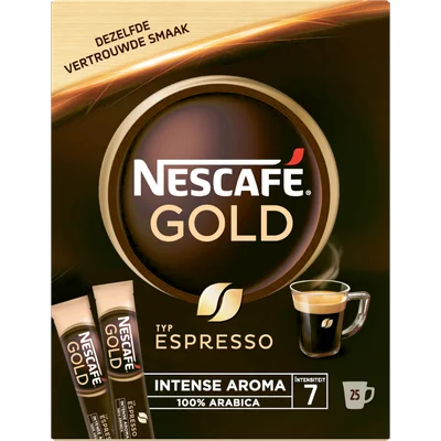 Nescafé Gold oploskoffie sticks