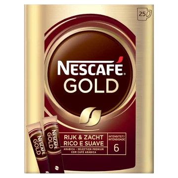Nescafé Gold Instantkoffie 25 x 1,8 g