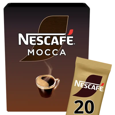 Nescafe Oploskoffie café mocca - 20 zakjes