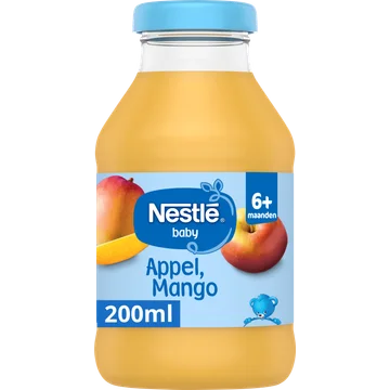 Nestlé Baby Sap Appel, Mango 6+ Maanden 200 ML