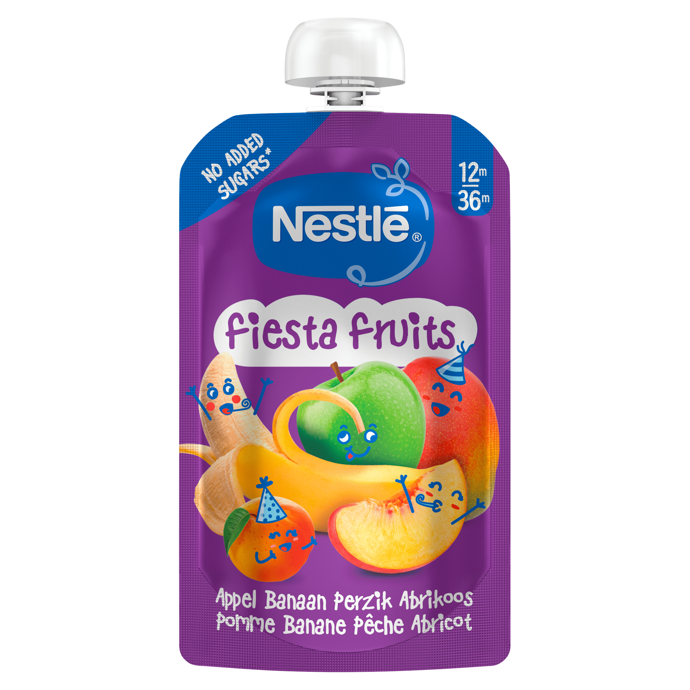 Nestlé Knijp Fiesta fruit 12-36m Stazak 110 g