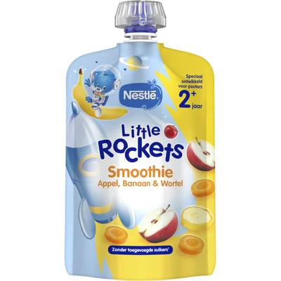 Nestlé Little Rockets Knijpfruit banaan 2+
