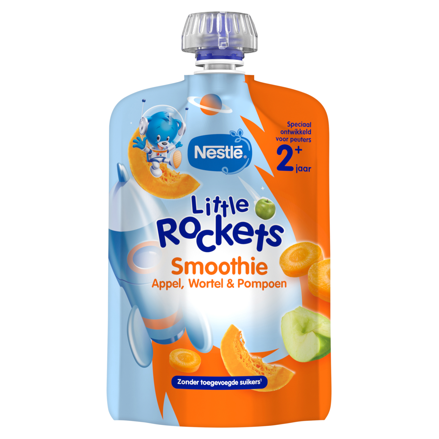 Nestlé Little rockets smoothie appel wortel pompoen